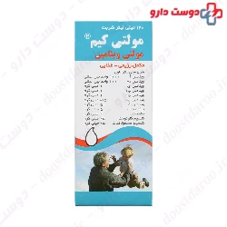 Multikim Multivitamin Syrup Hakim Pharmaceutical