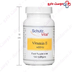 Schutz Vital Vitamin E 400 IU 100 softgels