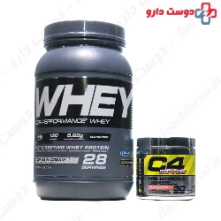 Whey Protein Cor Performance and C4 Ripped Pack 9 Cellucor