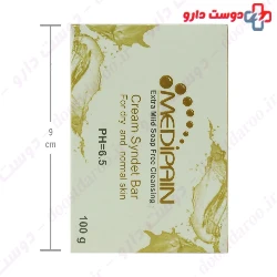 Medipain Cram Syndet Bar For Dry and Normal Skin 100 Mg