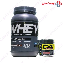 Whey Protein Cor Performance and C4 Ripped Pack 3 Cellucor